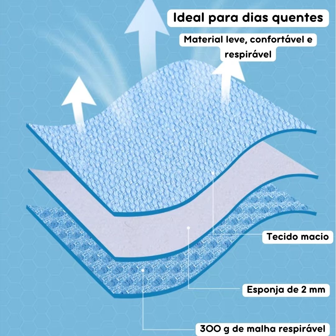 Colete Peitoral Reflexivo Ajustável