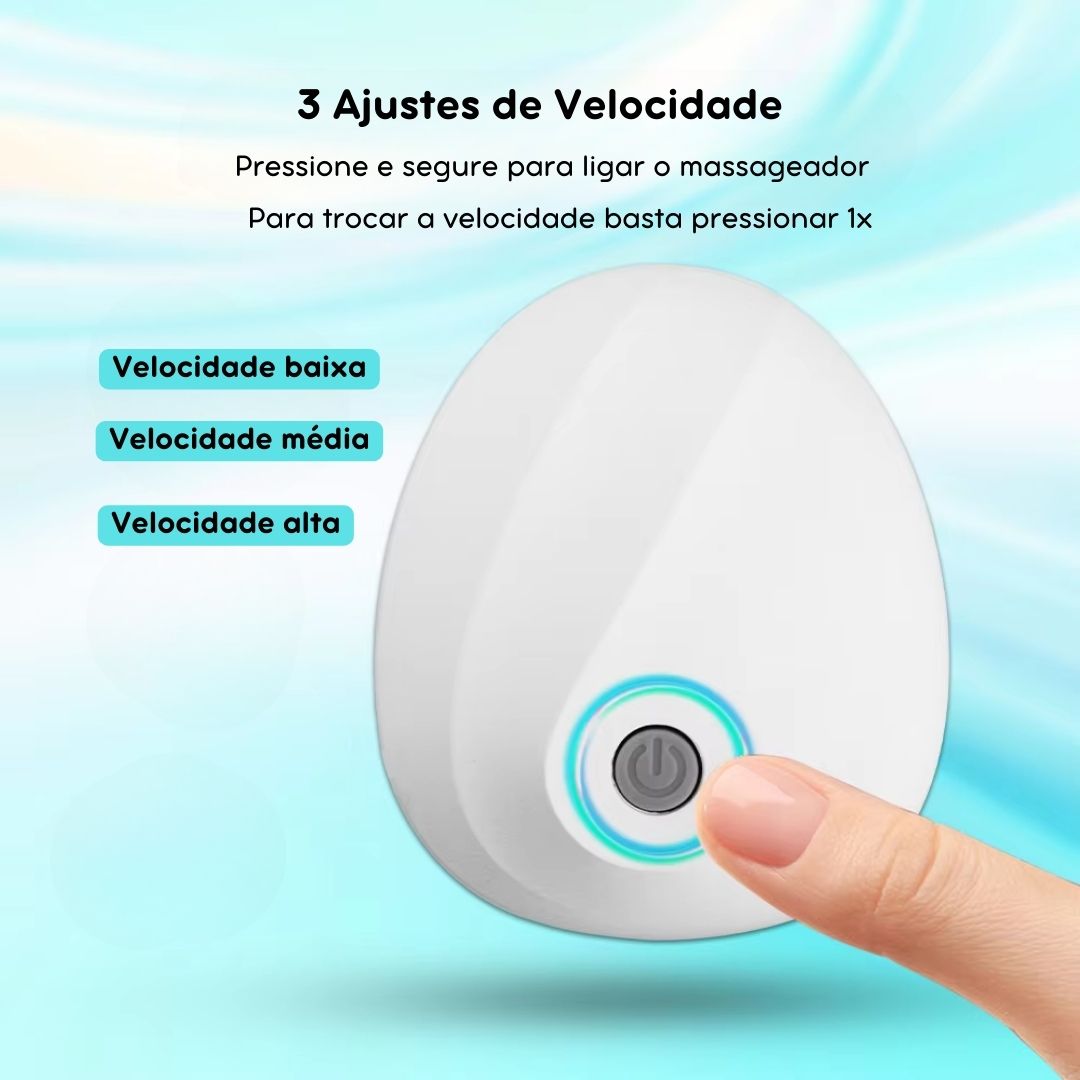 Massageador Elétrico Portátil para Pets Ansiosos