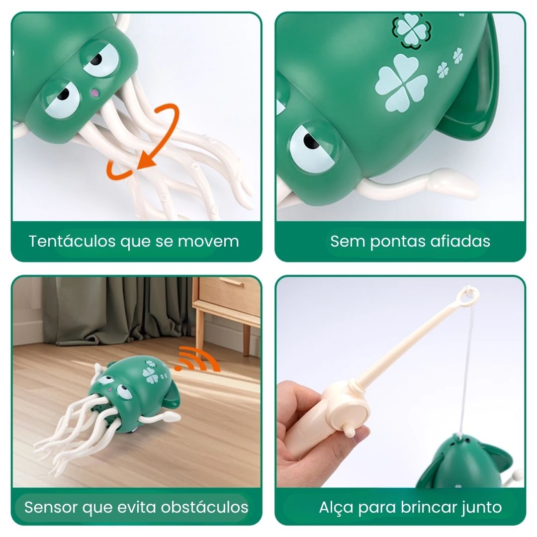 Polvinho Dançarino Interativo para Pets