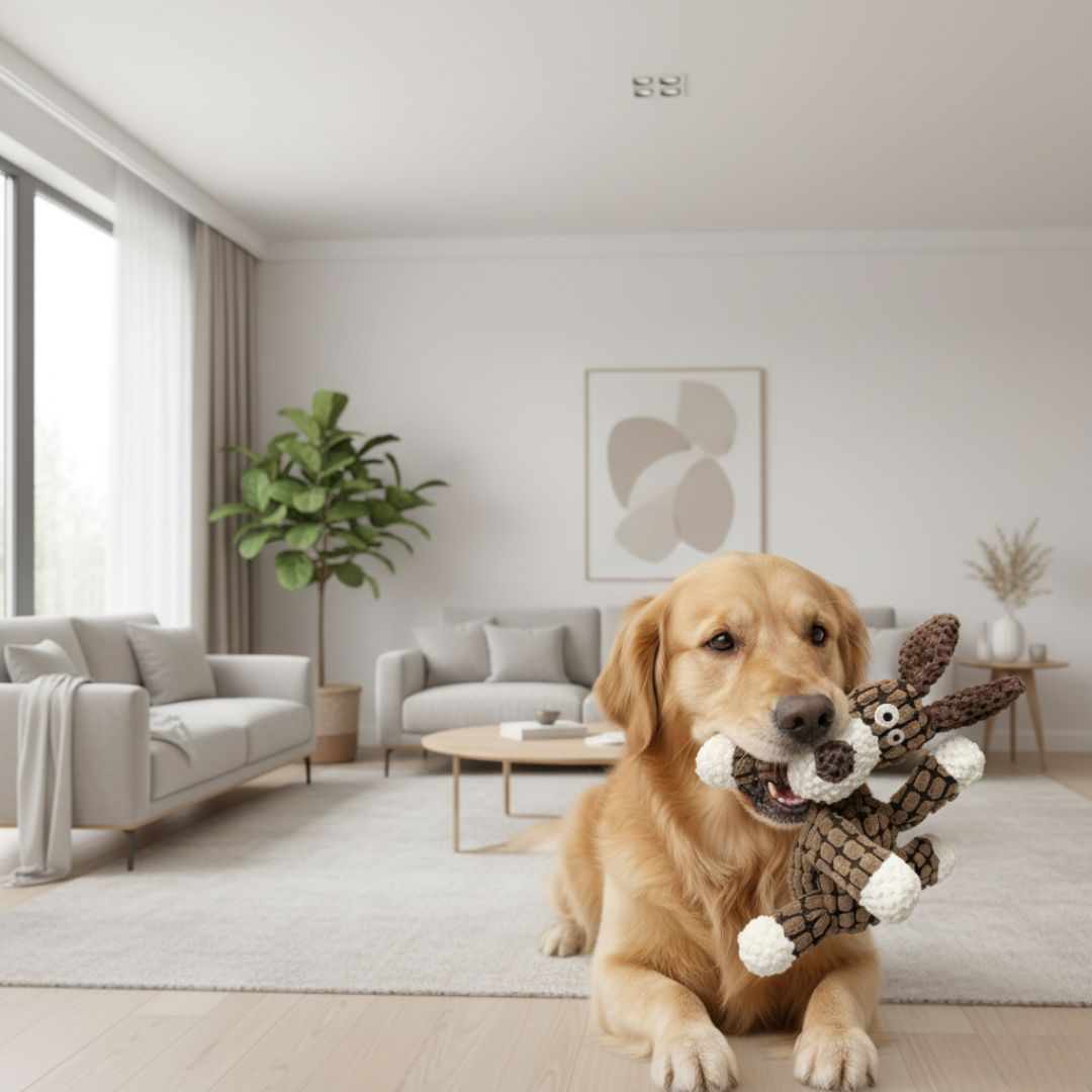 Brinquedo ZigZag com Apito para Pets