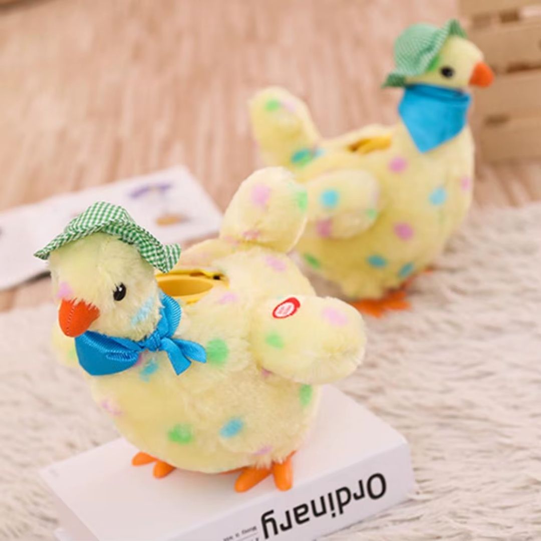Frango Interativo que Põe Ovos