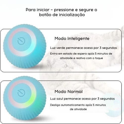Bola Inteligente Interativa para Pets
