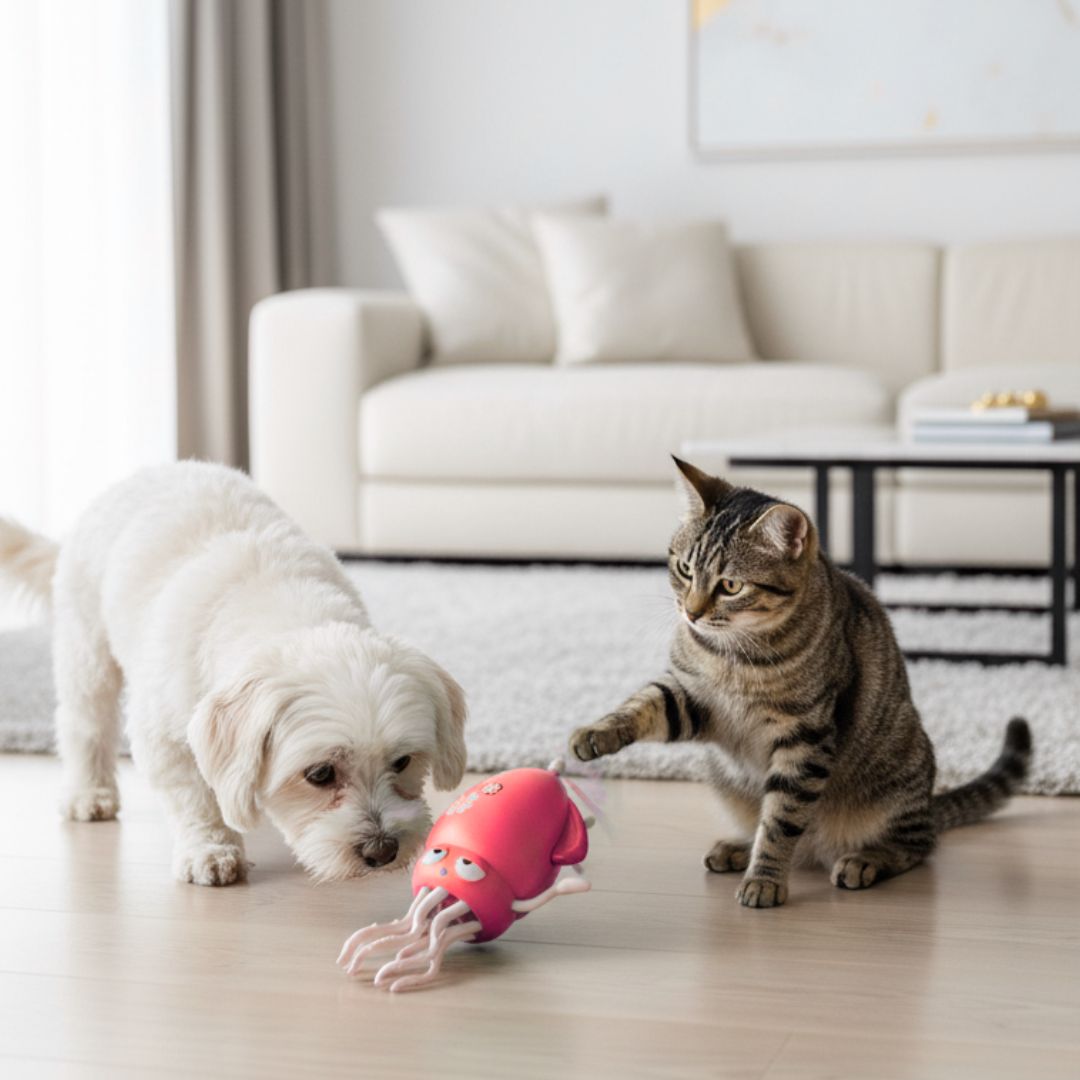 Polvinho Dançarino Interativo para Pets