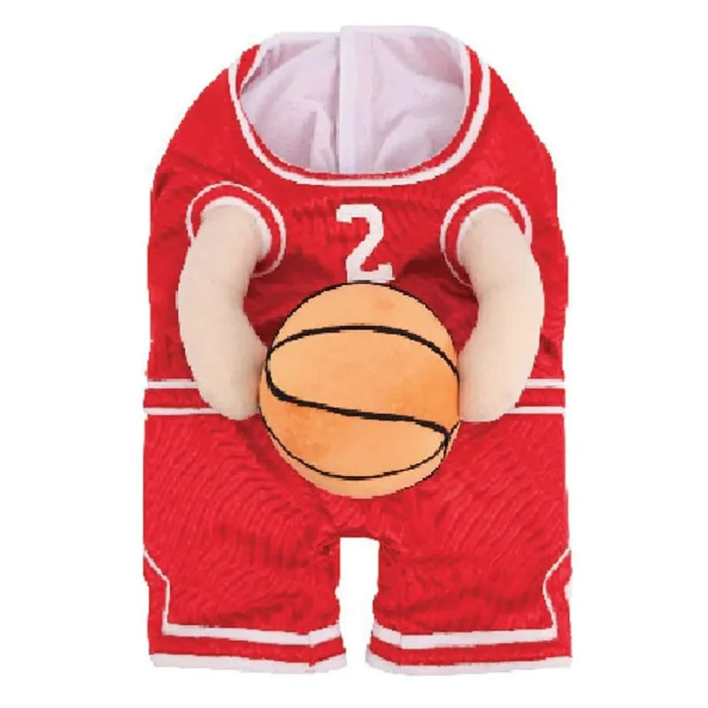 Fantasia Uniforme de Basquete para Cães e Gatos