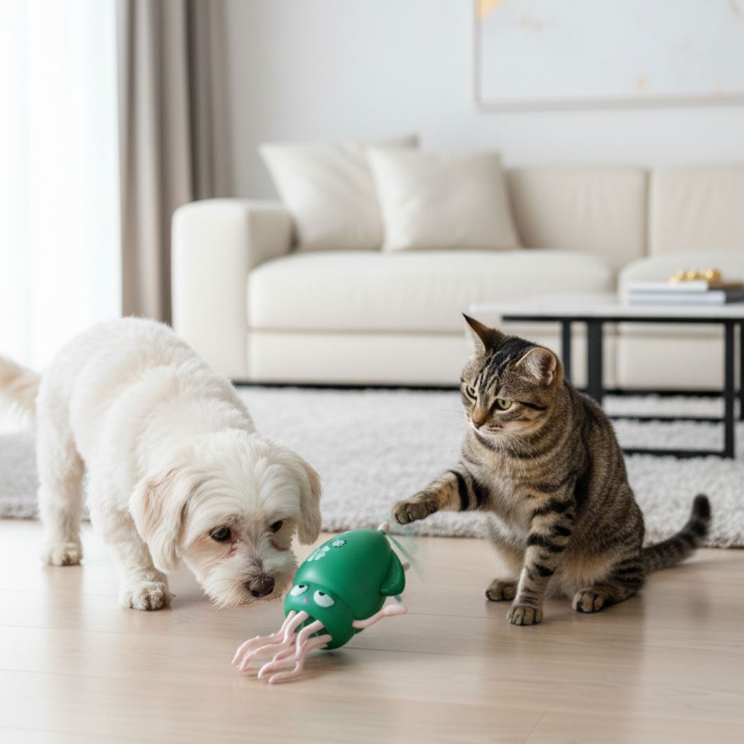 Polvinho Dançarino Interativo para Pets