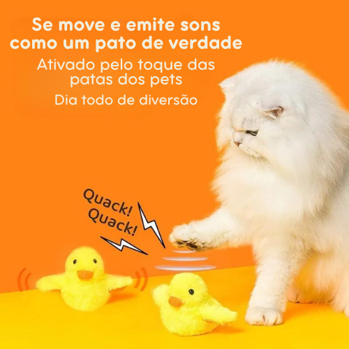 Brinquedo Interativo Pato Pula-Pula