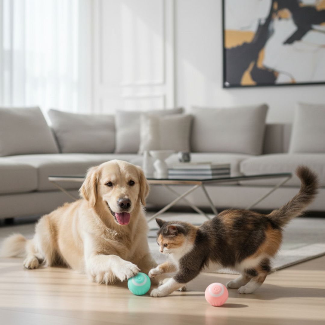 Bola Inteligente Interativa para Pets