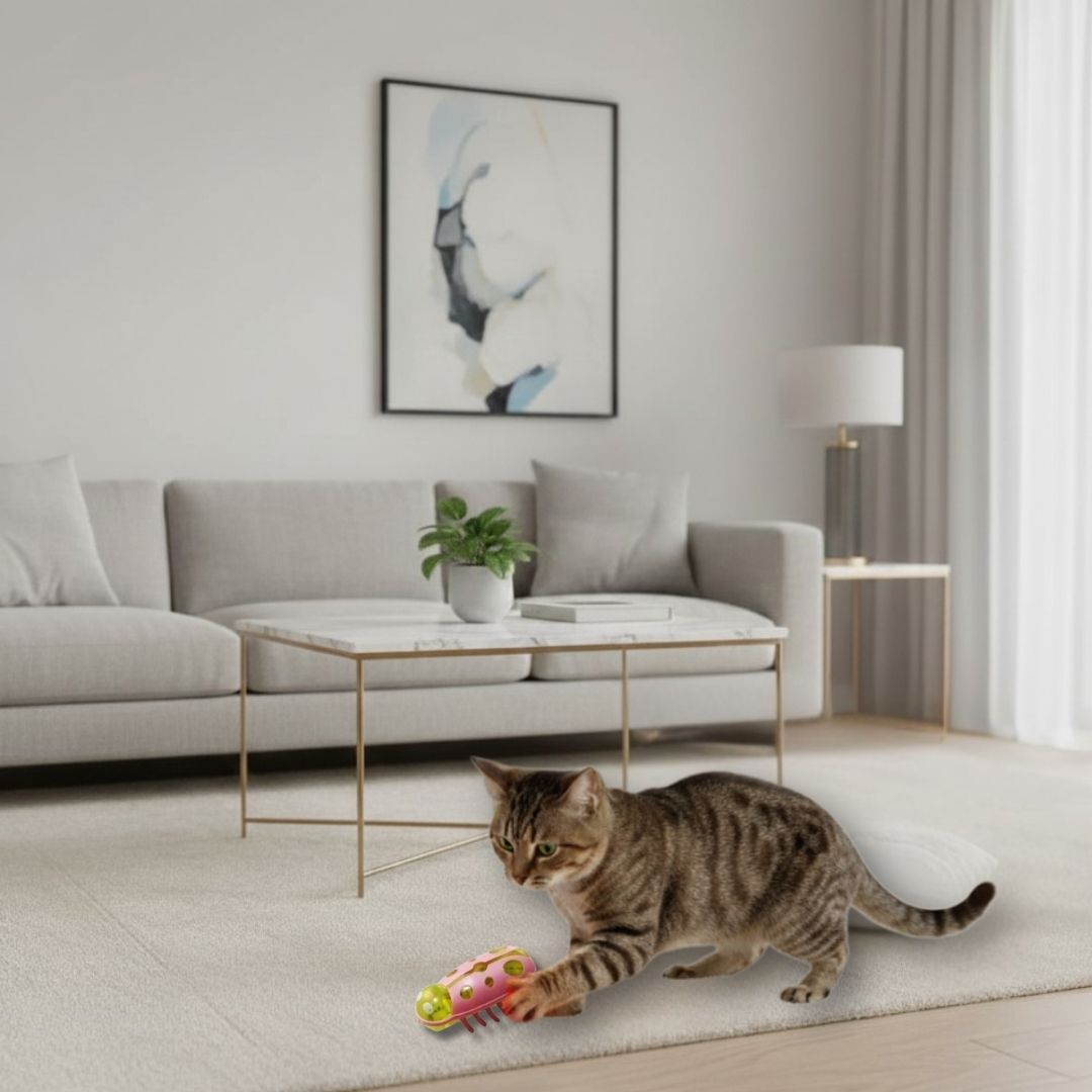 Brinquedo Inseto Elétrico para Gatos