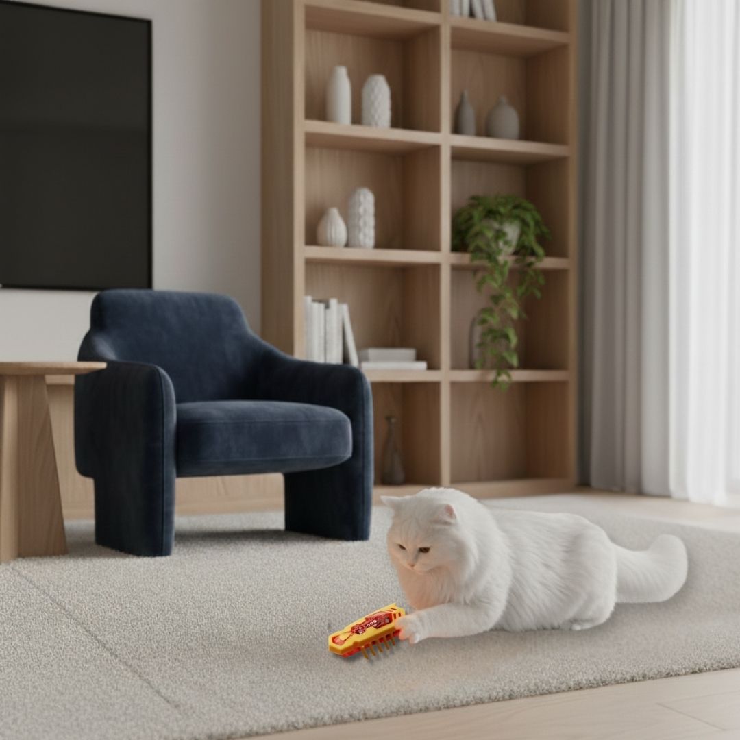Brinquedo Inseto Elétrico para Gatos