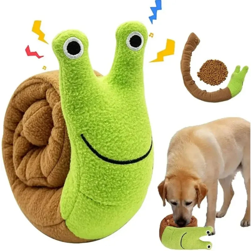 Brinquedo Esconde-Petisco Caracol para Cães