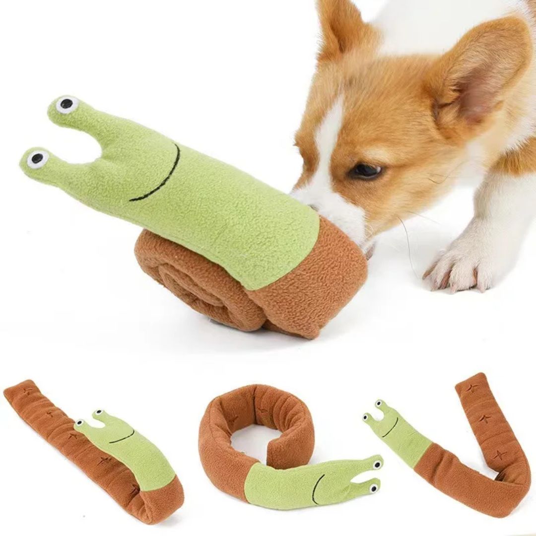 Brinquedo Esconde-Petisco Caracol para Cães