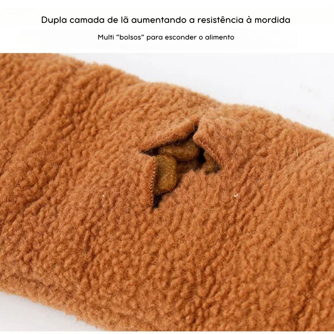 Brinquedo Esconde-Petisco Caracol para Cães