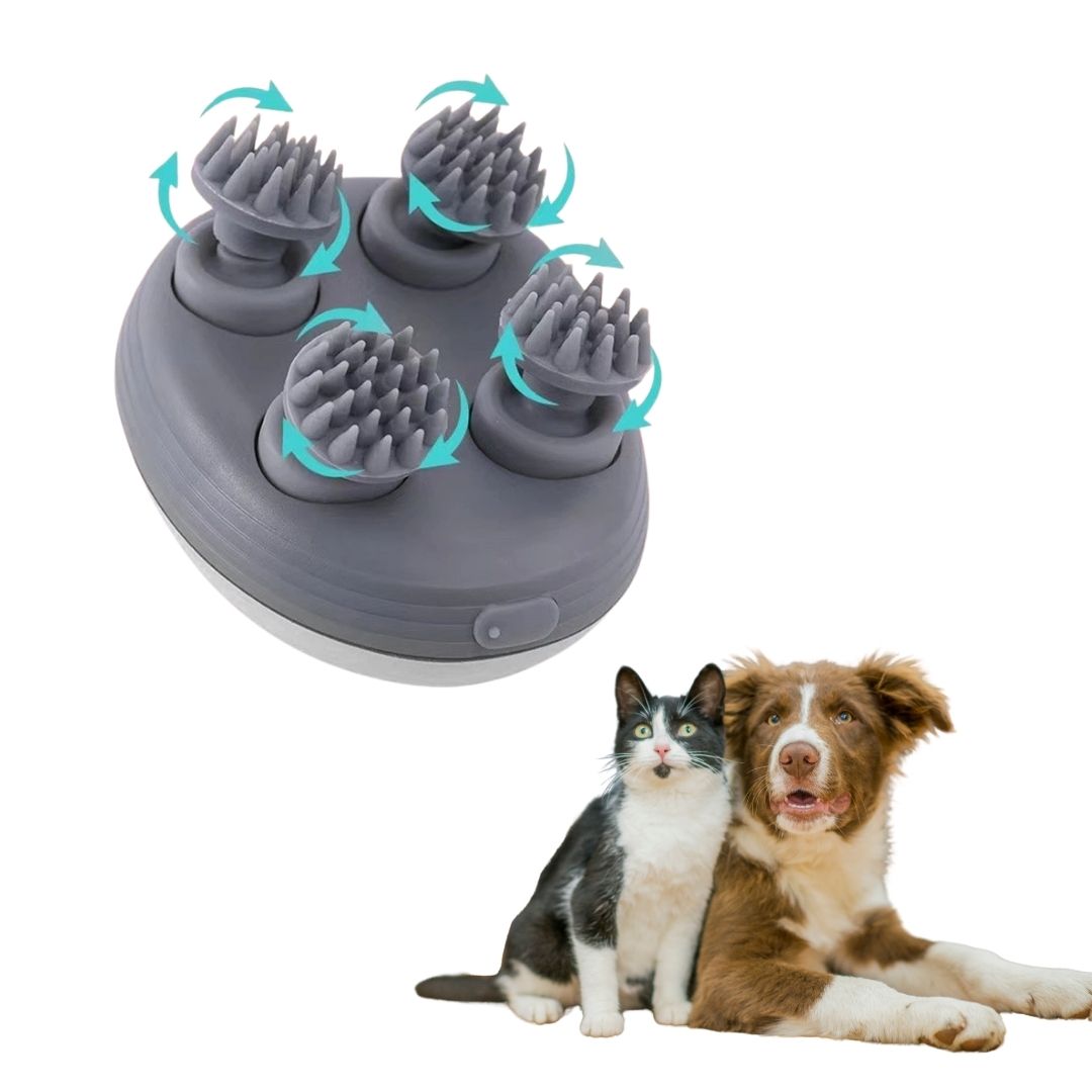 Massageador Elétrico Portátil para Pets Ansiosos
