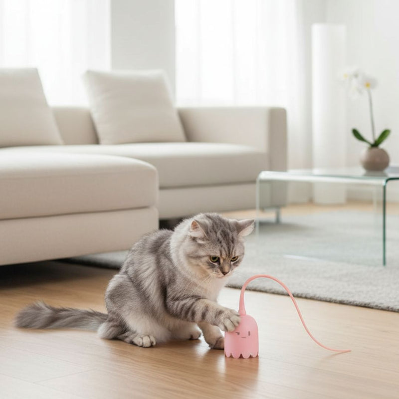 Fantasma Interativo com Cauda para Cães e Gatos