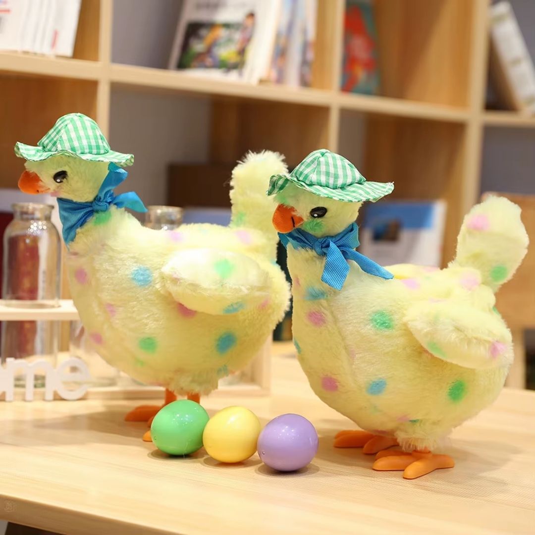 Frango Interativo que Põe Ovos
