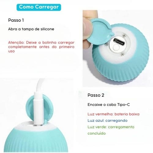 Bola Inteligente Interativa para Pets