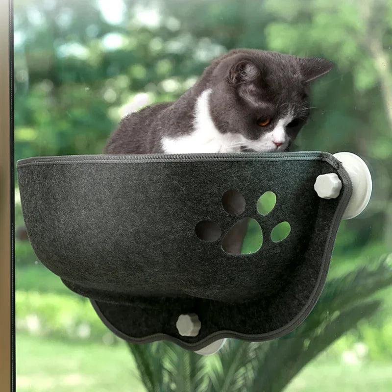 Cama Suspensa de Janela para Gato com Almofada