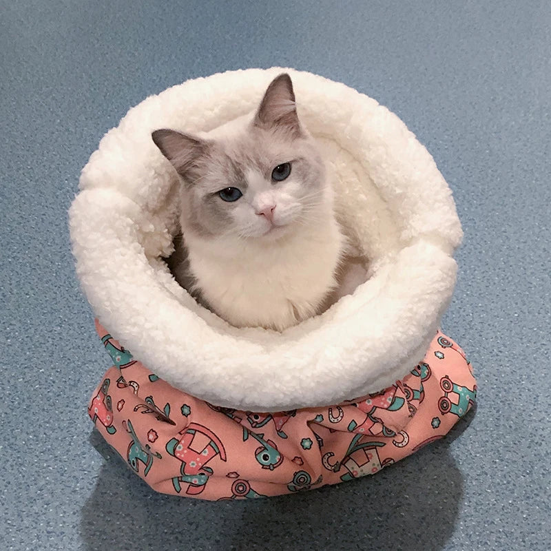 Saquinho de Dormir Confortável para Gatos