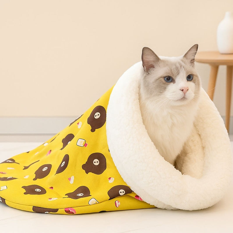 Saquinho de Dormir Confortável para Gatos